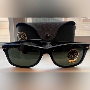 Black Ray Ban New Wayfarer Sunglasses